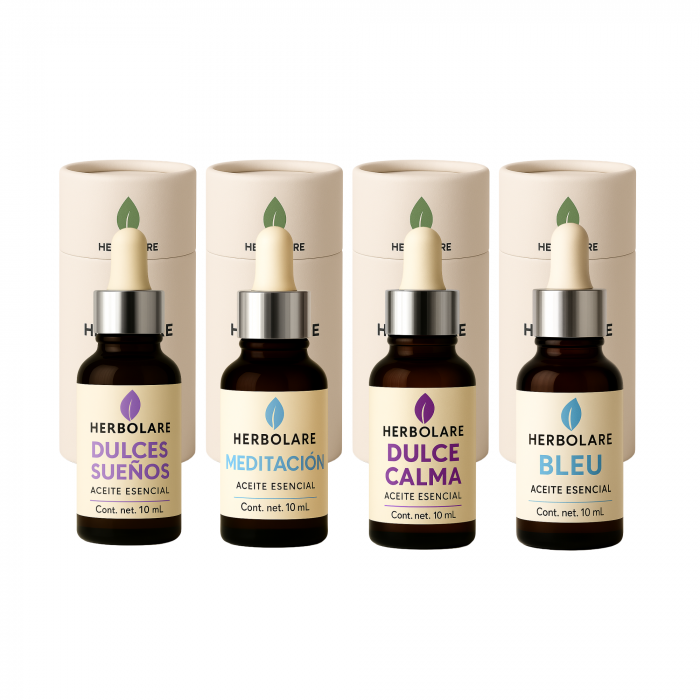 Colección Relajación | 4 Aceites para Calma, Sueño y Descanso