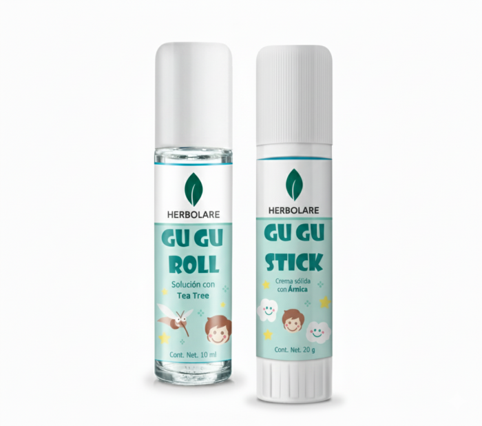 Pack Infantil GU GU | Golpes, Raspones y Piquetes de Insectos